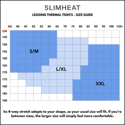 SlimHeat™ Thermal Tights | BareLegFX Look + Gentle Shaping Band